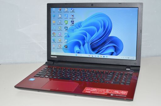 中古良品ノートパソコン Windows11+office 新品爆速SSD256GB 東芝 T45/VRX Celeron-3215U/メモリ8GB/15.6インチ/無線/カメラ/DVDマルチ搭載