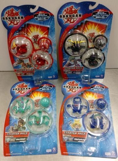 未開封品 セガトイズ 爆丸スターターパック４種セット