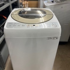 ★563　SHARP　全自動洗濯機9kg　2019年製　ES-G...