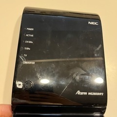 【お渡しの方決定済】WiFiルーター　NEC Aterm WG2...