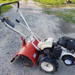 三菱　管理機　６馬力　正逆　クロスロータリー　現状