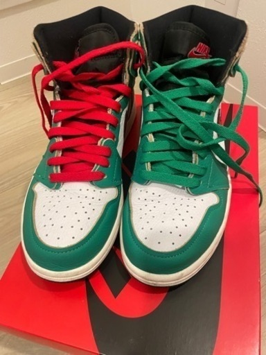 スニーカー Air Jordan1 RetroHigh LuckyGreen Womens