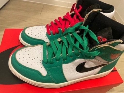 スニーカー Air Jordan1 RetroHigh LuckyGreen Womens