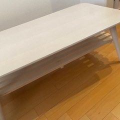 テーブル　白色