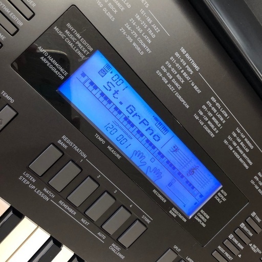 CASIO WK-220 キーボード　アダプター付　中古品　超美品！