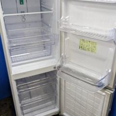 シャープ 冷蔵庫 SJ-C27E-S 271L ホワイト B62 ☆SHARP 2ドア冷蔵庫 271L 2018年製（SJ-C27E-S ）