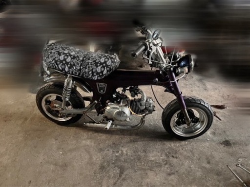 ホンダ 不動ダックス70・実働角目シャリー6v 2台セット