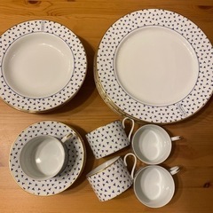 TIFFANY & CO ダンシング　大皿、中皿、マグカップ　まとめ売り
