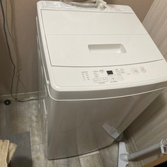無印　洗濯機 2019年