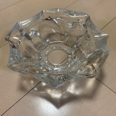 ガラスの灰皿