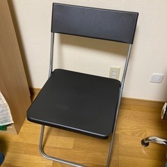 折りたたみ椅子　引き取り先決まりました