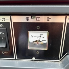 発電機　新ダイワ　EG2100 2.1kw