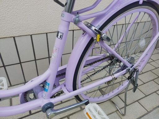 24インチ女子用の子供用自転車