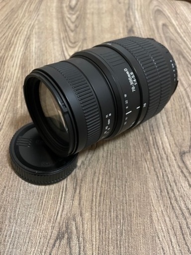 [美品]SIGMA シグマ 70-300mm f4〜5.6D macro/ニコン用