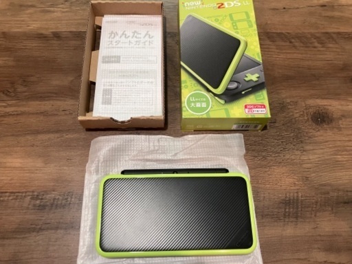 【美品】2DSLL クリスタル　ポケモンバンク・ムーバー