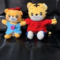 しまじろうパペット&はなちゃんぬいぐるみ