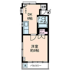 💥 自営業・水商売も👌 敷金礼金０円 😄    東急池上線 洗足池駅 徒歩11分 ❗️大田区東雪谷４丁目８－６ ❗️ RK26267 - 大田区