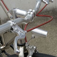 手渡し】ピストバイク 高級部品を多数装着！
