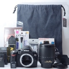 ☆Nikon D60☆初心者向け○スマホ転送○高倍率レンズ付き 1ヶ月