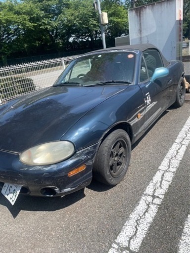 nbロードスター　nb8c 6速mt エンジン実動　書類なし部品取り