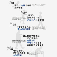 老化は治療できる病だ！ライフスパン「老いなき世界」(7月10日 18:00開催) − 東京都