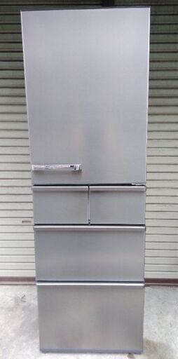 アクア 5ドア冷蔵庫 AQR-SV42G 415L シルバー 18年製 配送無料