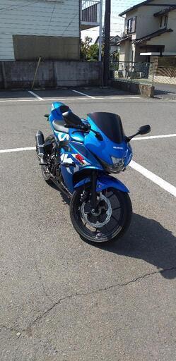 スズキ gsxr125 トリトンブルーメタリック 新車 21 SUZUKI GSX