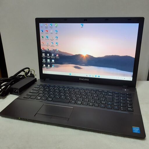 iiyama NOTEBOOK 15インチ i5 8GB SSD(256) カメラ Office2021 Wi-Fi マルチ テンキー付き Windows11