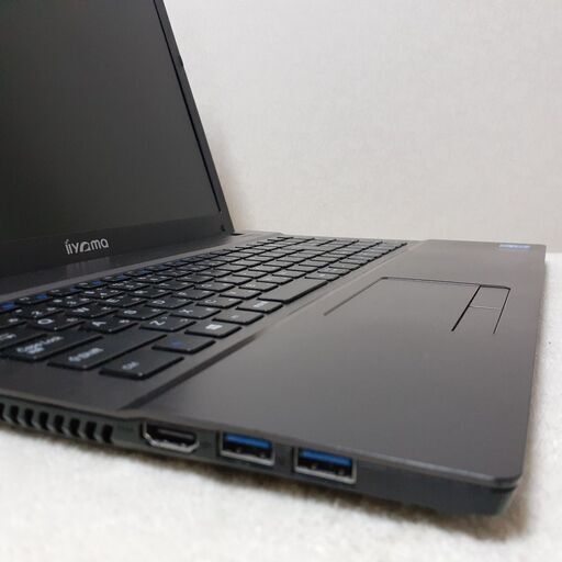 iiyama NOTEBOOK 15インチ i5 8GB SSD(256) カメラ Office2021 Wi-Fi マルチ テンキー付き Windows11 4