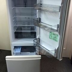 美品　三菱冷蔵庫　MR-P17G-W　2ドア冷蔵庫 168L　22年製 ☆3ヶ月保証付き☆冷蔵庫☆2022年製☆三菱☆168L☆MR-P17G-W☆R-617