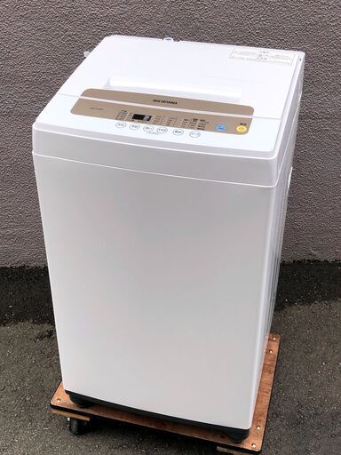㊸【税込み】アイリスオーヤマ 5kg 全自動洗濯機 IAW-T502EN 2020年製【PayPay使えます】