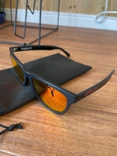 OAKLEY オークリー　フロッグスキン　ミラーレンズ　訳あり