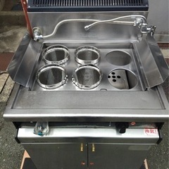 動確済み】タニコー 業務用 ゆで麺器 N-TU-60 都市ガス 茹で麺