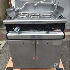 【動確済み】タニコー 業務用 ゆで麺器 N-TU-60 都市ガス...