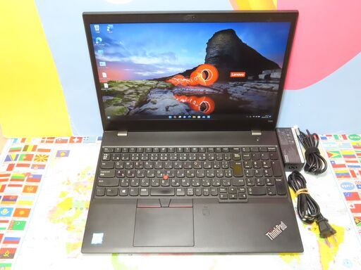 JC0620 レノボ Thinkpad T580 FHD 16GB 大容量バッテリー 良品 office2021