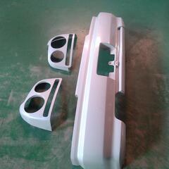 ER34 4ドア 純正リアバンパー、テールカバー左右