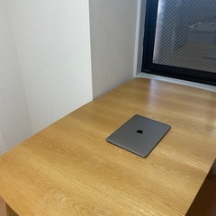 【お取引中】拡張式の木製テーブル