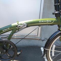 取引決定しました！札幌市内配達無料！防犯登録料込み。中古DAHON SuVD6！