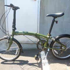 取引決定しました！札幌市内配達無料！防犯登録料込み。中古DAHON SuVD6！