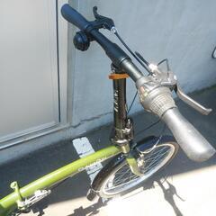 取引決定しました！札幌市内配達無料！防犯登録料込み。中古DAHON SuVD6！