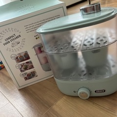 toffy フードスチーマー　蒸し器　蒸し機　ゆで卵調理器　ダイ...