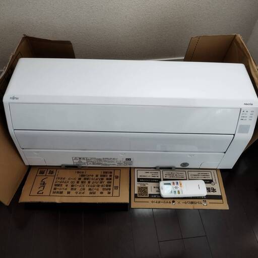 エアコン 2022年製 FUJITSU nocria 6〜9畳用