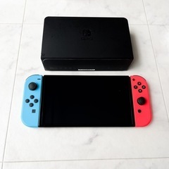 極美品　1回のみ使用　Switch有機ELモデル　本体 スイッチ　2023年6月23日購入　メーカー保証1年