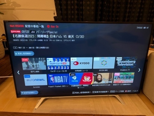 美品 TOSHIBA REGZA 55 インチ 4K テレビ タイムシフトマシン