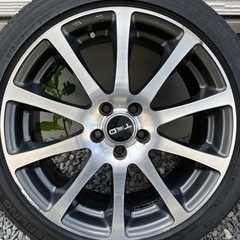 プリウス　TRD 国産タイヤセット　215/45R17