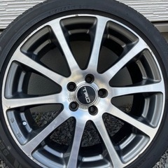 プリウス　TRD 国産タイヤセット　215/45R17