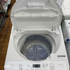 洗濯機　No.6485　シャープ　2019年製　ES-GE5D　5.5kg　【リサイクルショップどりーむ鹿大前店】