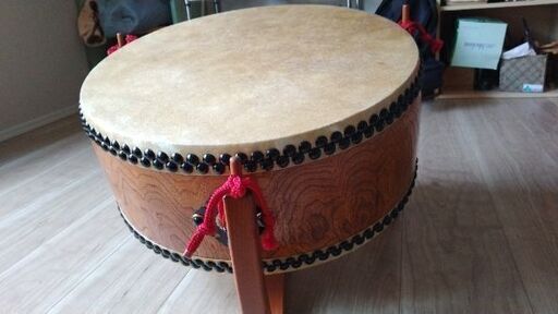 極上 和太鼓 平太鼓 専用バッグ バチあり