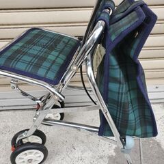 らくちんショッピングカート シルバーカー 手押し車 椅子 高齢者 歩行介助 収納