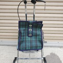 らくちんショッピングカート シルバーカー 手押し車 椅子 高齢者 歩行介助 収納